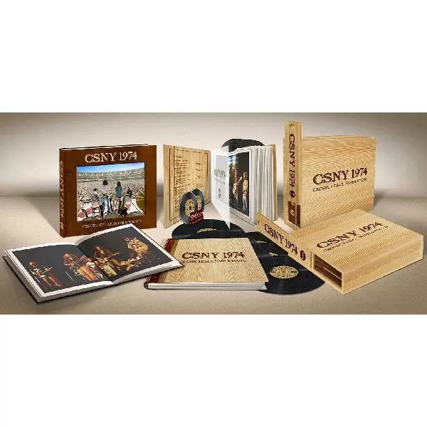 CSNY 1974 (LIMITED EDITION DELUXE BOX SET:180G 6LP+BLU-RAY AUDIO+