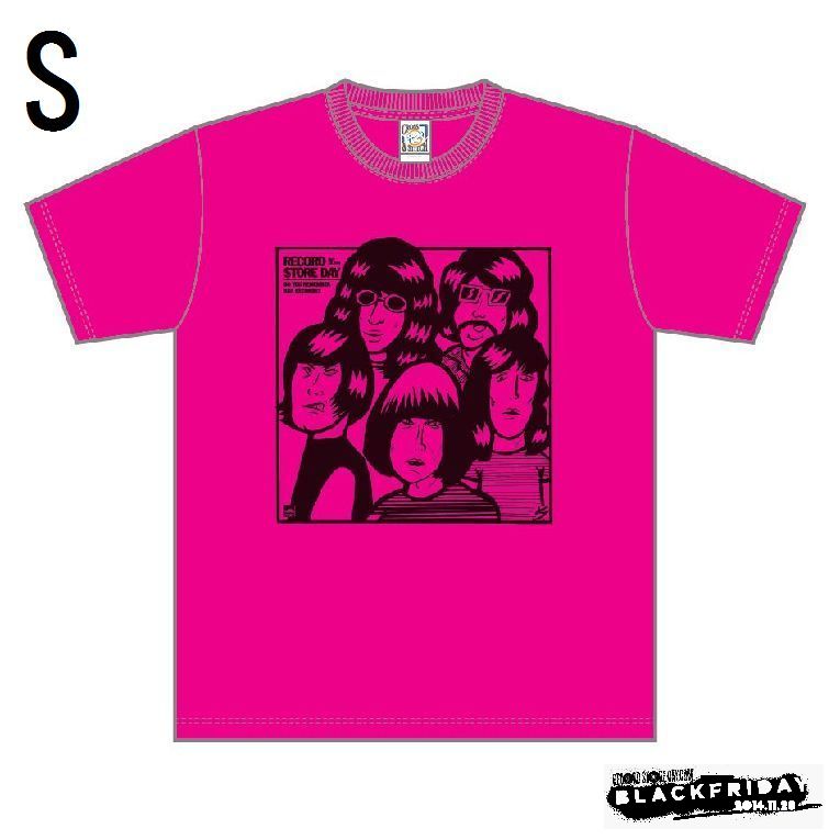 RECORD STORE DAY / DO YOU REMEMBER R&R RECORDS? ≪EXCLUSIVE T-SHIRT / SHOCKING PINK / S SIZE≫ 