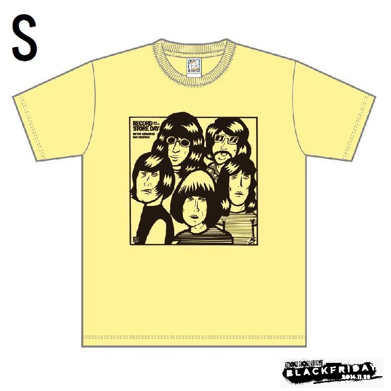 RECORD STORE DAY / DO YOU REMEMBER R&R RECORDS? ≪EXCLUSIVE T-SHIRT / LEMON YELLOW / S SIZE≫ 