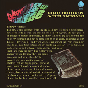 ERIC BURDON & THE ANIMALS / エリック・バードン&ジ・アニマルズ / WINDS OF CHANGE (180G LP)