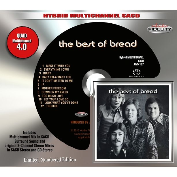 BREAD / ブレッド / THE BEST OF BREAD (HYBRID SACD 4.0 MULTICHANNEL)
