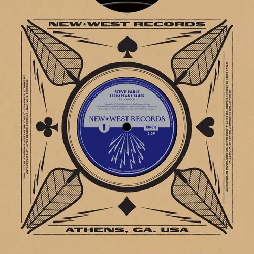 STEVE EARLE / ROBERT JOHNSON / TERRAPLANE BLUES [10"]