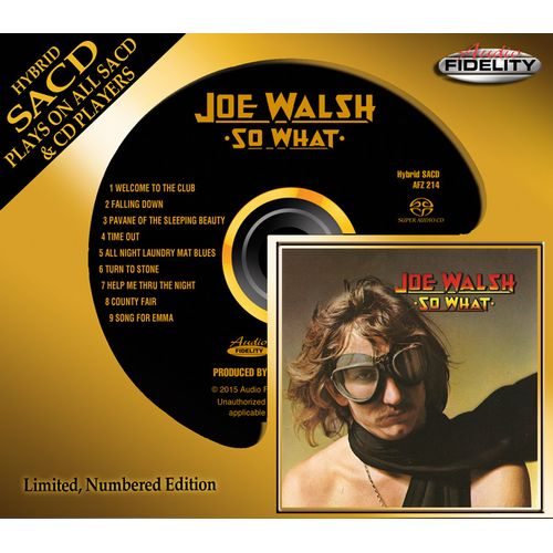 JOE WALSH / ジョー・ウォルシュ / SO WHAT (HYBRID SACD)