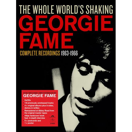 GEORGIE FAME / ジョージィ・フェイム / THE WHOLE WORLD'S SHAKING- COMPLETE RECORDINGS 1963-1966 (5CD BOX)