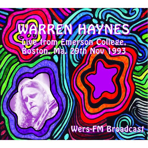 WARREN HAYNES / ウォーレン・ヘインズ / LIVE FROM EMERSON COLLEGE (BOSTON, MA. 29TH NOV 1993) (CD)