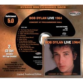 BOB DYLAN / ボブ・ディラン / LIVE 1964 CONCERT AT PHILHARMONIC HALL (HYBRID SACD 5.0 MULTICHANNEL)
