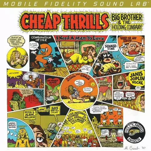 BIG BROTHER AND THE HOLDING COMPANY / ビック・ブラザー・アンド・ザ・ホールディング・カンパニー / CHEAP THRILLS (180G 45PRM 2LP)