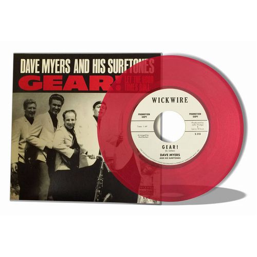 DAVE MYERS AND HIS SURFTONES / GEAR / LET THE GOOD TIMES [COLORED 7"]