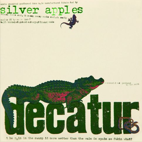 SILVER APPLES / シルヴァー・アップルズ / DECATUR (WHITE/GREEN SPLATTER LP)