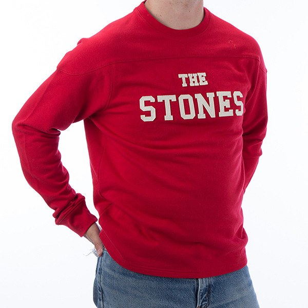 ROLLING STONES / ローリング・ストーンズ / RS STONES 15 RED CREW NECK ≪SIZE:L≫