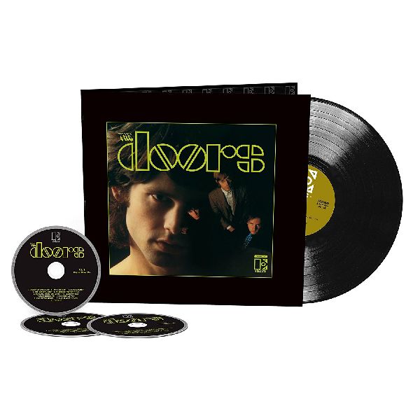 【OLD ROCK】予約♪ THE DOORS 67年デビュー作『THE DOORS』が50周年記念でステレオ/モノ&ライヴを追加した3CD+LPデラックス・エディション・リイシュー!
