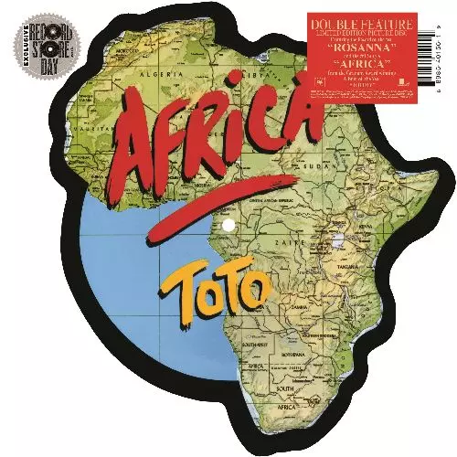 Toto Africa アフリカ　8センチ8cmシングル CD ASAHI景品 AFRICA [SHAPED PICTURE DISC 12
