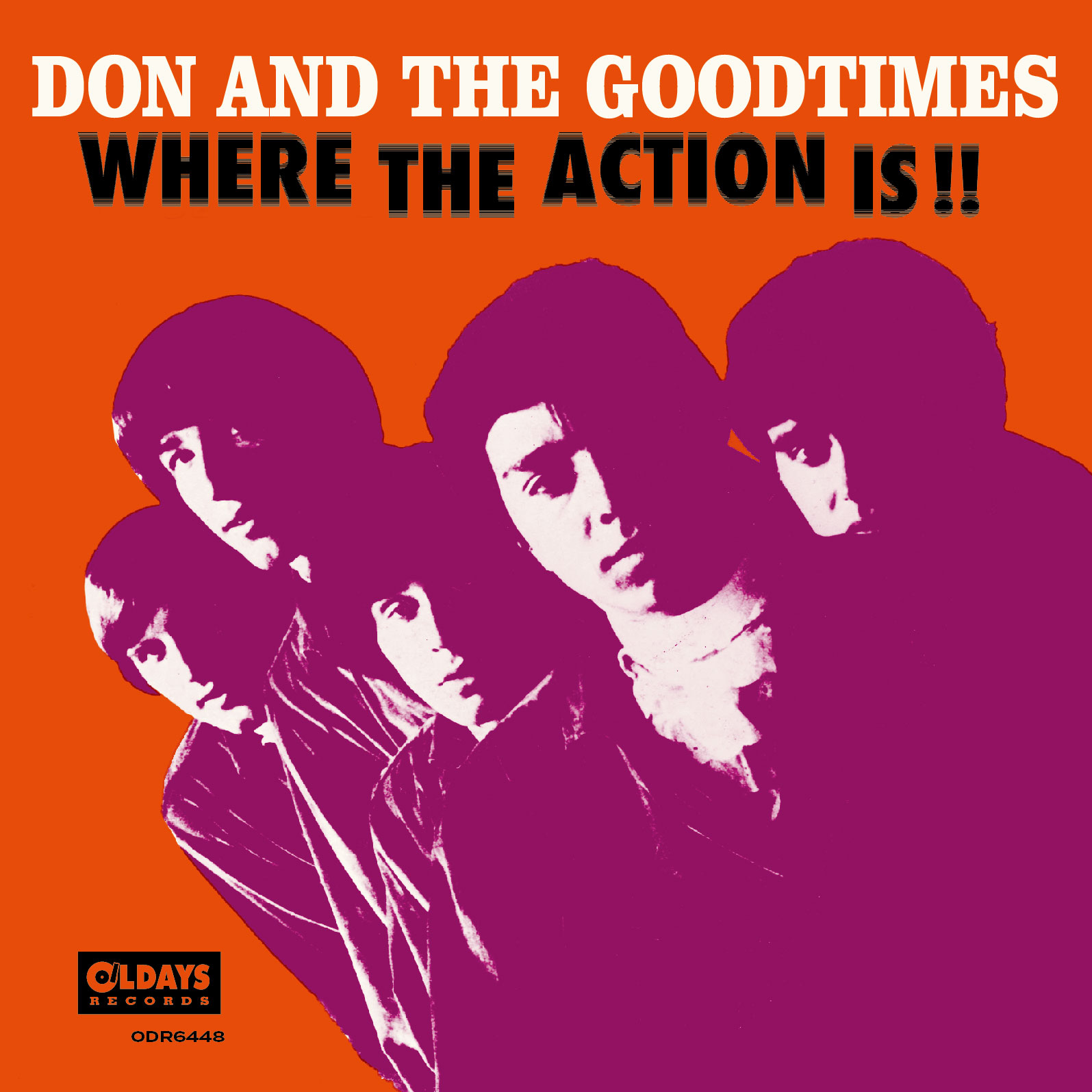 DON & THE GOODTIMES / ドン&ザ・グットタイムズ / WHERE THE ACTION IS!! / ホェア・ジ・アクション・イズ