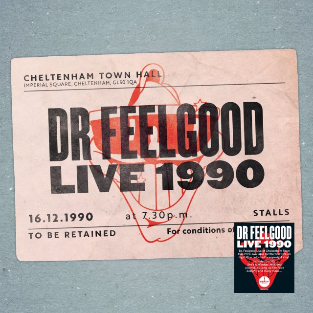 DR. FEELGOOD / ドクター・フィールグッド / LIVE 1990 AT CHELTENHAM TOWN HALL (COLORED LP)