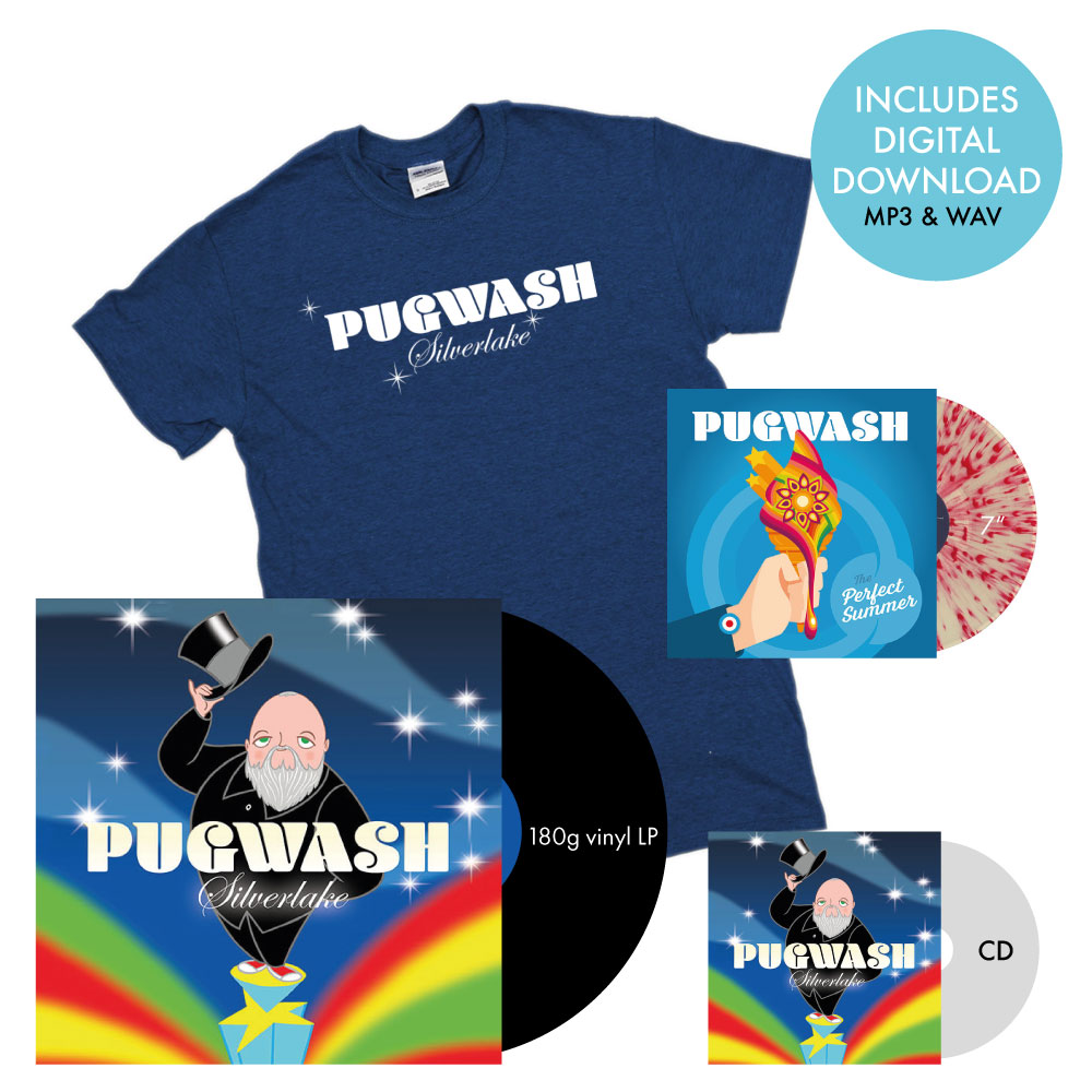 PUGWASH / パグウォッシュ / SILVERLAKE (LP+CD+7"+T-SHIRT)