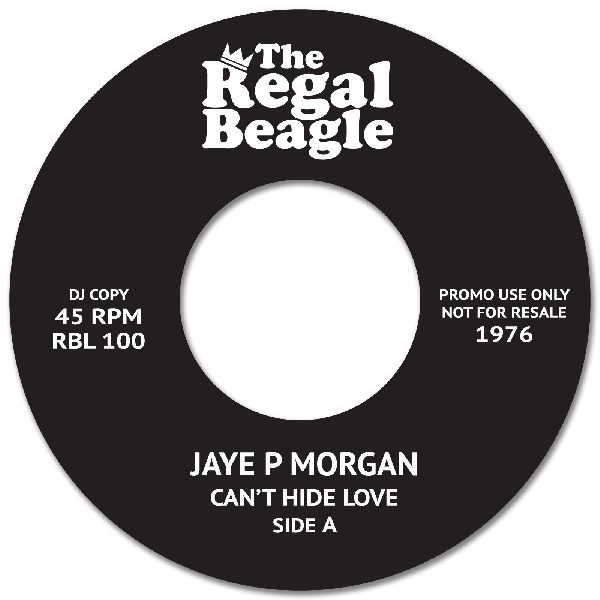 JAYE P. MORGAN / ジェイ・P・モーガン / CAN'T HIDE LOVE (7")