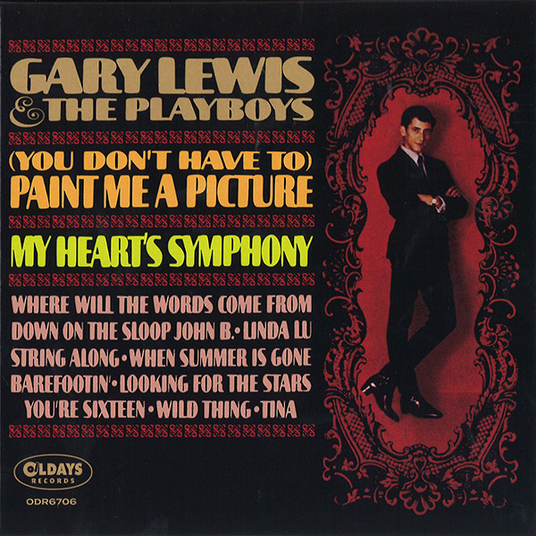 GARY LEWIS AND THE PLAYBOYS / ゲイリー・ルイス&プレイボーイズ / ペイント・ミー・ア・ピクチャー