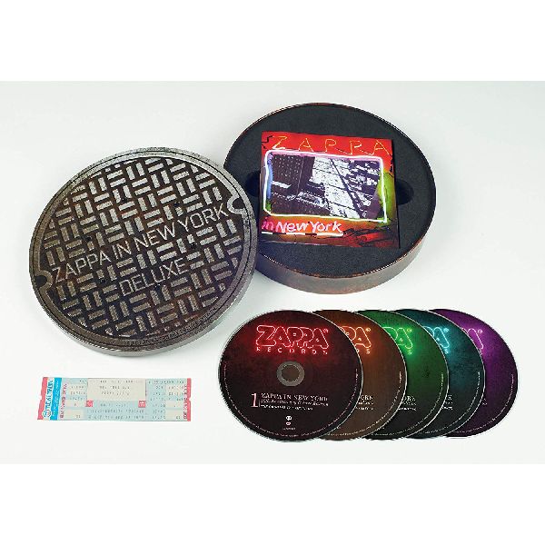 FRANK ZAPPA (& THE MOTHERS OF INVENTION) / フランク・ザッパ / ZAPPA IN NEW YORK - 40TH ANNIVERSARY (5CD TIN BOX)