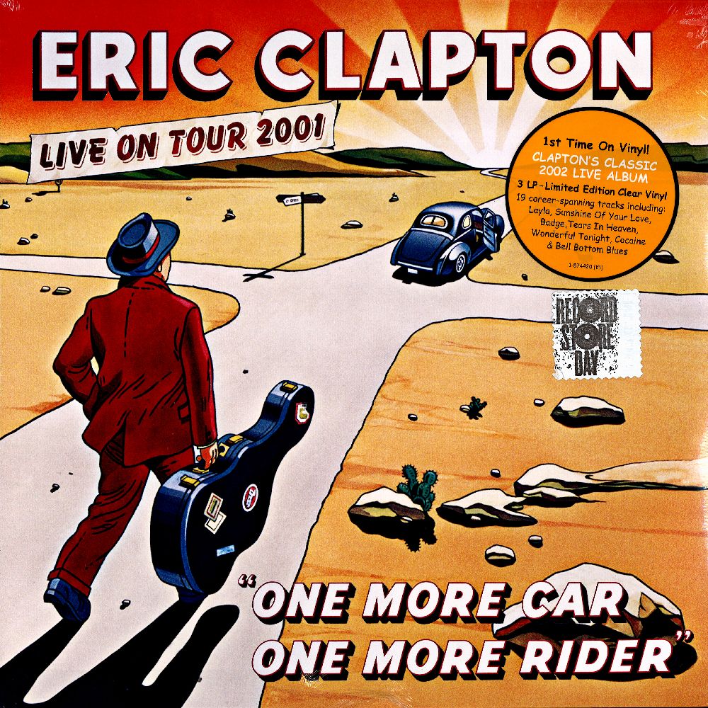 ERIC CLAPTON / エリック・クラプトン / ONE MORE CAR ONE MORE RIDER [CLEAR 3LP]