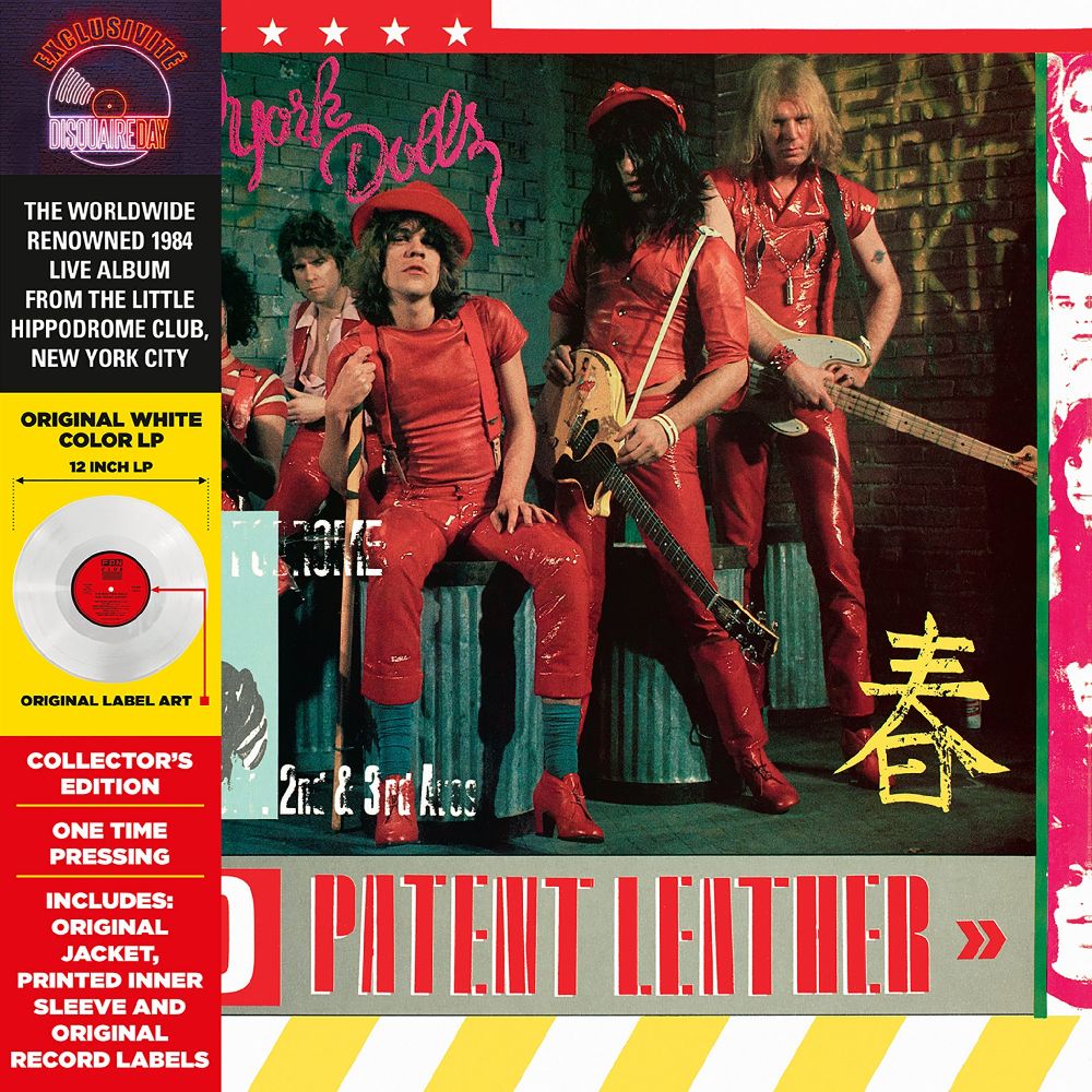 RED PATENT LEATHER [COLORED LP]/NEW YORK DOLLS/ニューヨーク ...