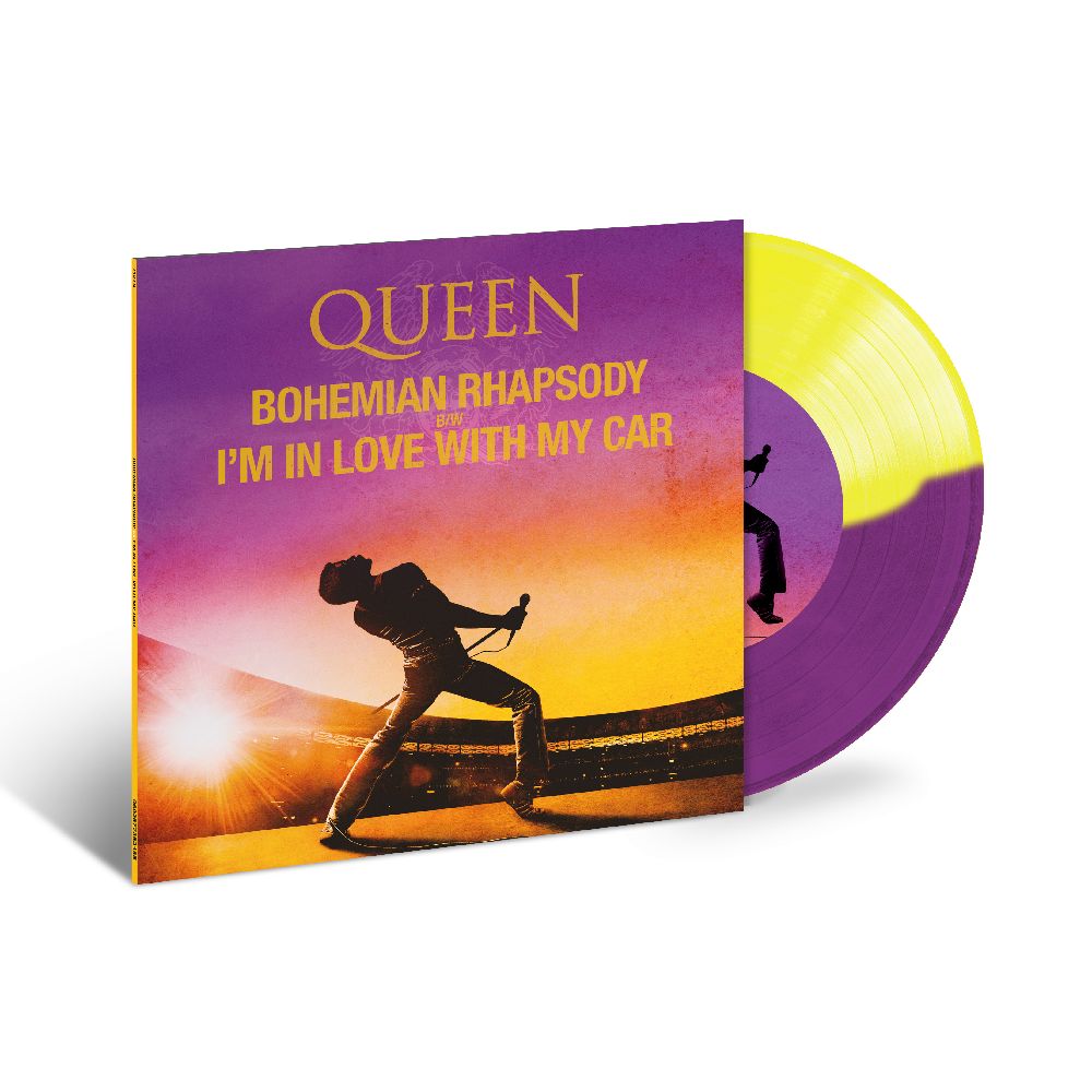 QUEEN / クイーン / BOHEMIAN RHAPSODY / I'M IN LOVE WITH MY CAR [COLORED 7"] (US)