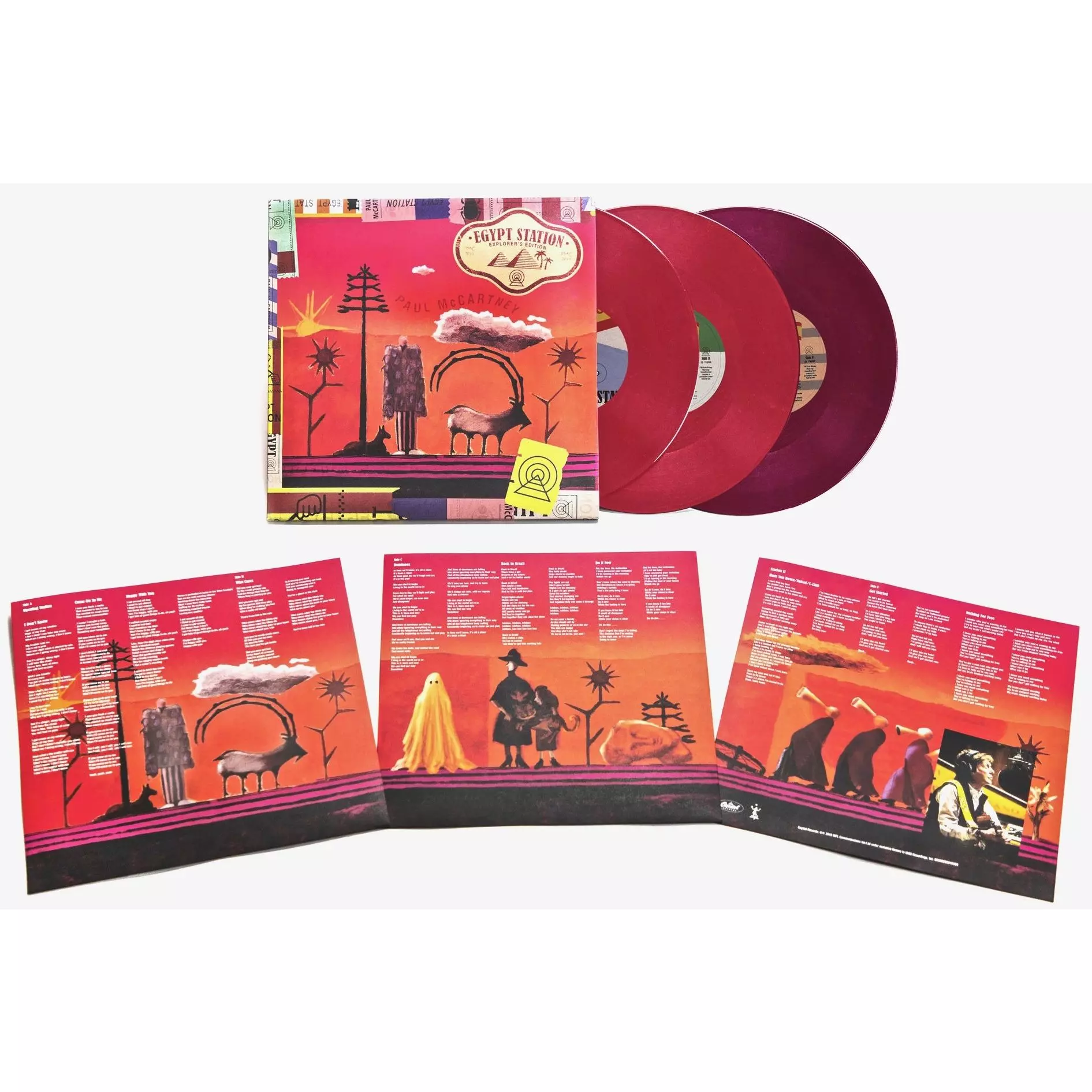 EGYPT STATION (EXPLORERS EDITION) (COLORED 180G 3LP)/PAUL