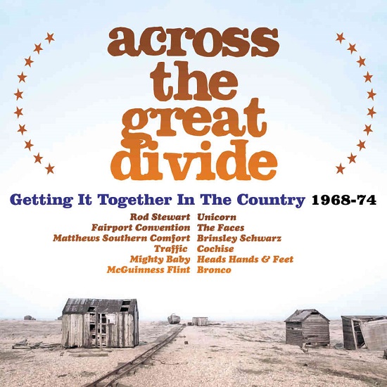 V.A. (SOUTHERN/SWAMP/COUNTRY ROCK) / ACROSS THE GREAT DIVIDE - GETTING IT TOGETHER IN THE COUNTRY 1968-74 (3CD)