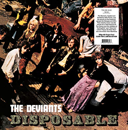 DEVIANTS / デヴィアンツ / DISPOSABLE (CLEAR 180G LP)