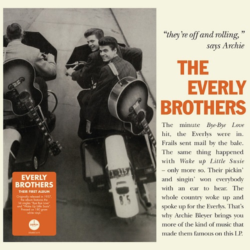THE EVERLY BROTHERS (HEAVYWEIGHT WHITE VINYL)/EVERLY BROTHERS/エヴァリー・ブラザース｜OLD ROCK｜ディスクユニオン・オンラインショップ｜diskunion.net