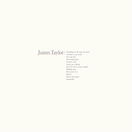 JAMES TAYLOR / ジェイムス・テイラー / JAMES TAYLOR'S GREATEST HITS (2019 REMASTER CD)