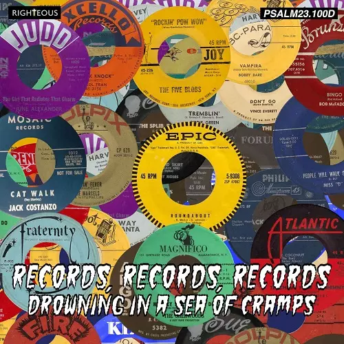 V.A. (CRAMPS COLLECTION) / RECORDS, RECORDS, RECORDS  DROWNING IN A SEA OF CRAMPS (2CD)