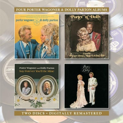 DOLLY PARTON & PORTER WAGONER / WE FOUND IT/PORTER 'N' DOLLY/SAY FOREVER YOU'LL BE MINE/PORTER & DOLLY