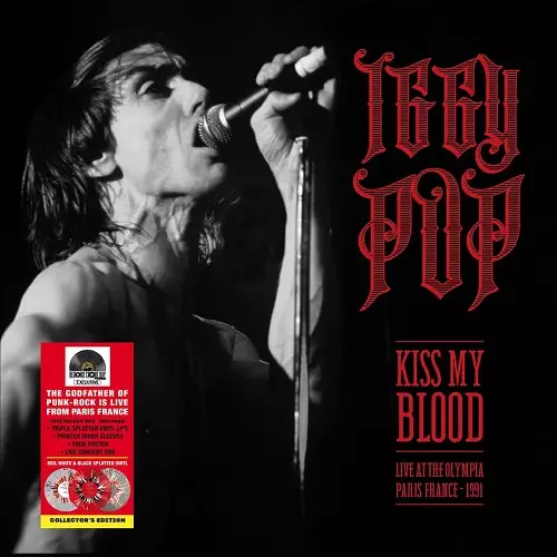 IGGY POP / STOOGES (IGGY & THE STOOGES)  / イギー・ポップ / イギー&ザ・ストゥージズ / KISS MY BLOOD (LIVE IN PARIS 1991) (SPLATTER VINYL) (3LP BOX SET + DVD + POSTER)
