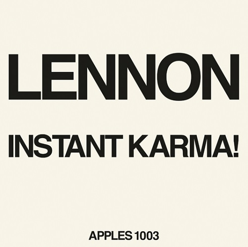 JOHN LENNON / ジョン・レノン / INSTANT KARMA! (2020 ULTIMATE MIXES) [7" SINGLE]