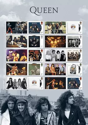 QUEEN ALBUM COVER COLLECTOR'S SHEET/QUEEN/クイーン｜OLD ROCK