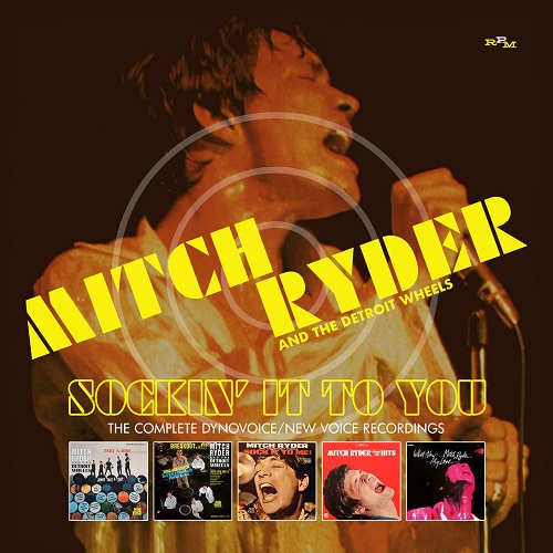 MITCH RYDER & THE DETROIT WHEELS / ミッチ・ライダー・アンド・デトロイト・ホイールズ / SOCKIN' IT TO YOU ~ THE COMPLETE DYNOVOICE / NEW VOICE RECORDINGS: 3CD DIGIPAK
