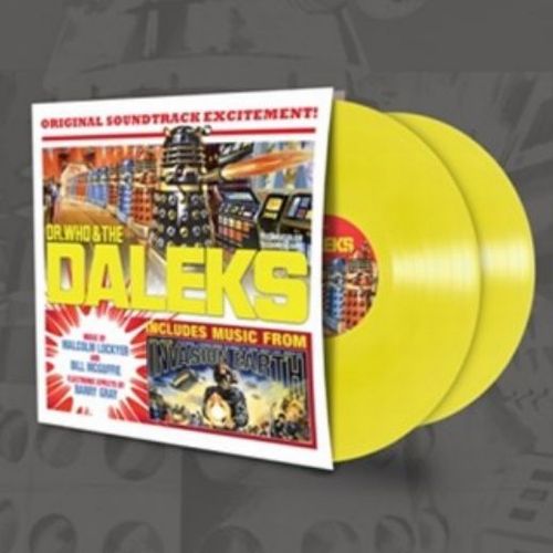 MALCOLM LOCKYER & BILL MCGUFFIE / DR. WHO AND THE DALEKS + DALEKS: INVASION EARTH 2150 A.D. [COLORED 2LP]