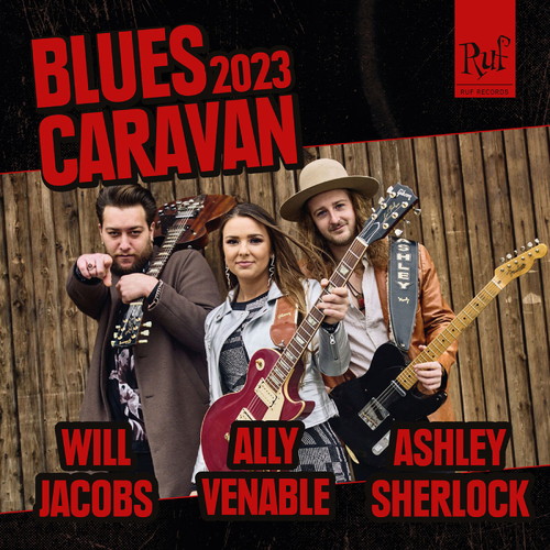 ALLY VENABLE, ASHLEY SHERLOCK, WILL JACOBS / BLUES CARAVAN 2023 (CD+DVD)