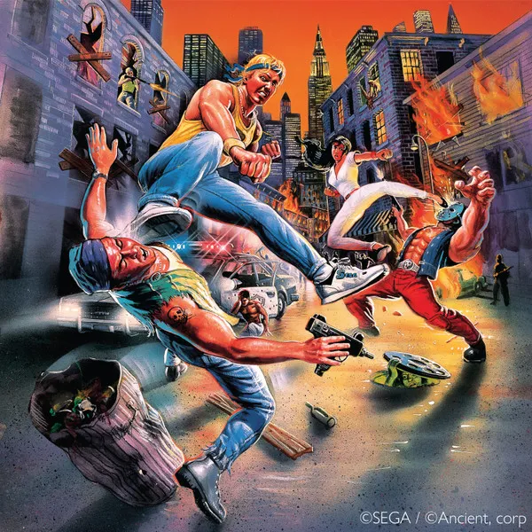 GAME MUSIC / STREETS OF RAGE (LP RED-WAX)