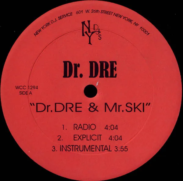 DR. DRE / DR.DRE&MR.SKI