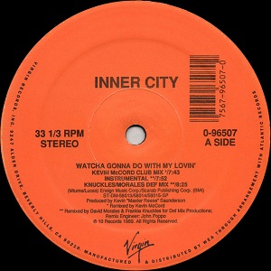 WATCHA GONNA DO WITH MY LOVIN'/INNER CITY/インナーシティー/DETROIT