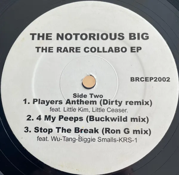 NOTORIOUS B.I.G / RARE COLLABO EP