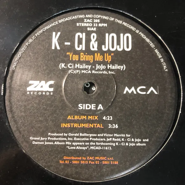 K-CI & JOJO / YOU BRING ME UP