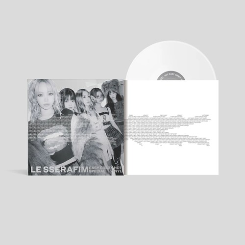 EASY-CRAZY-HOT (LP) (SILVER WHITE VINYL)/LE SSERAFIM/LE SSERAFIMの