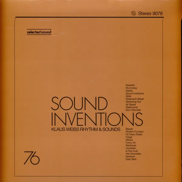 KLAUS WEISS RHYTHM & SOUNDS / SOUND INVENTIONS