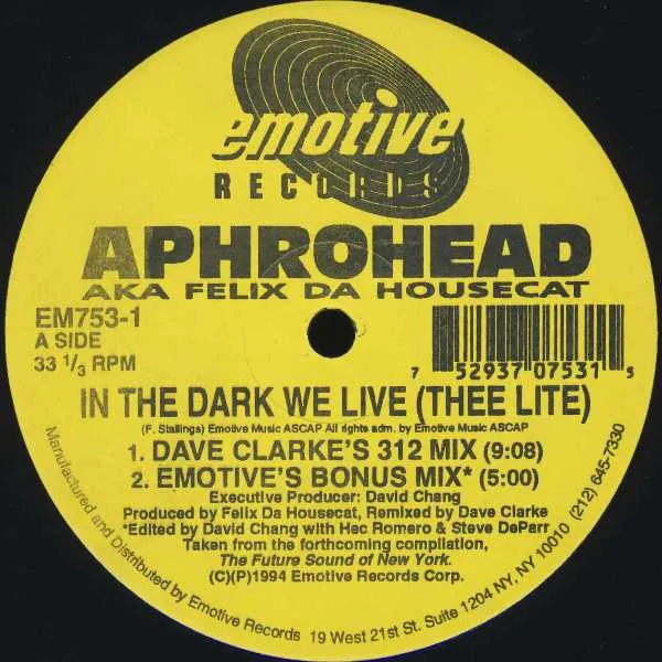 APHROHEAD / アフロヘッド / IN THE DARK WE LIVE