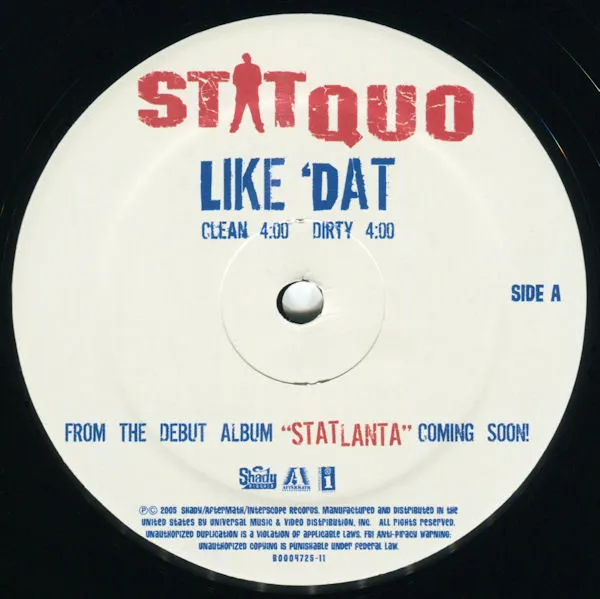 STAT QUO / スタット・クオ / LIKE DAT