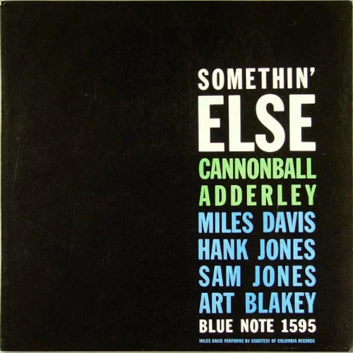 CANNONBALL ADDERLEY / キャノンボール・アダレイ / サムシン・エルス