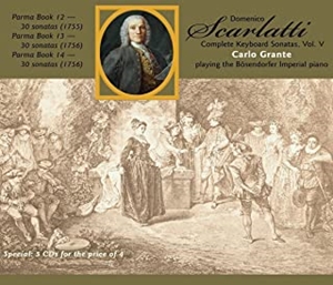 CARLO GRANTE / カルロ・グランテ / D.SCARLATTI:COMPLETE KEYBOAD SONATAS VOL.5