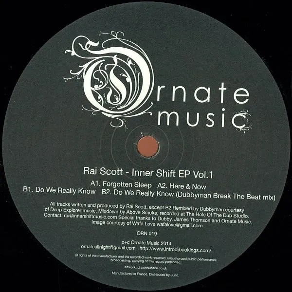 RAI SCOTT / INNER SHIFT EP VOL.1